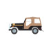 1/64 1976 Jeep CJ-5 Renegade Lifted Off-Road Bumper Black All-Terrain 16