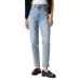 High-Waist Casual Mom Jeans