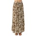 Juniors' Blaine Printed Button-Front Maxi Skirt