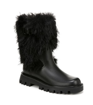 Franco Sarto, Women's Brina-Fur Mid Shaft Lug Sole Boots