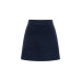 Women's High Waist Mini Knit Skirt