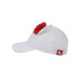 3D Bow & Ears Women s White Traditional Adjustable Hat