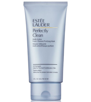 Estée Lauder, Perfectly Clean Multi-Action Foaming Cleanser + Purifying Face Mask, 5.0 oz.