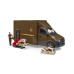 1/16 Mercedes-Benz Sprinter UPS Truck with Manually Operated Pallet Jack by