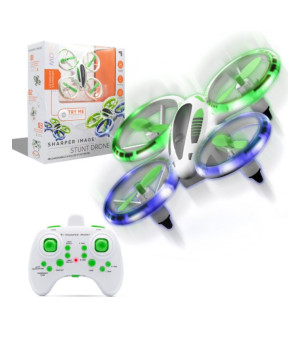 Sharper Image, 2.4GHz RC Glow Up Stunt Drone with LED Lights