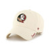 47 Brand Women's Natural Florida State Seminoles Miata Clean Up Adjustable Hat