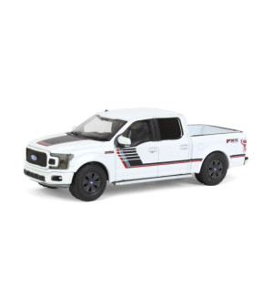 Greenlight Collectibles, 1/64 2018 Ford F-150 Lariat FX4 Special Edition, White, All-Terrain Series