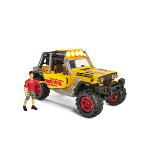 Dickie Toys HK Ltd, - Light Sound Jeep Adventure Playset