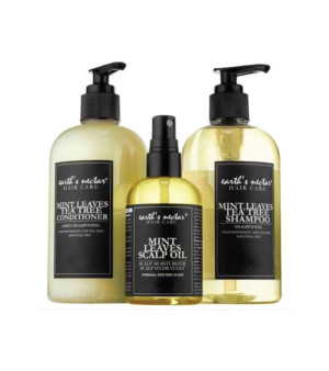 Earth's Nectar, Mint Leaves Hair Therapy Trio