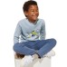 Juniors Smiley World Sweater and Joggers, 2-Piece Set
