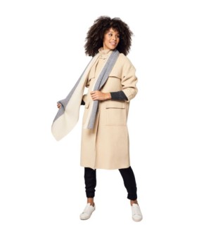Bellemere New York, Bellemere Women's Beige Wool Coat