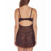 Women's Glitter and Lace Lingerie Set, 2-Piece Set