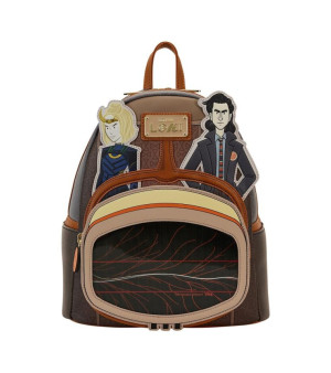 Loungefly, Men's and Women's Loki TVA Multiverse Lenticular Mini Backpack