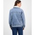 Color: Denim/ivory