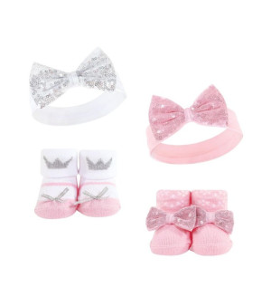 Hudson Baby, Baby Girls Hudson Headband and Socks