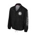 Men's and Women's Black Alabama Crimson Tide Coaches Full-Snap Jacket