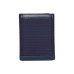 Men's Logo Rubber Leather Trifold Wallet