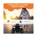 12V Kids Electric 4-Wheeler ATV with 2 Speeds and LED Lights