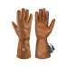 5V Battery Heated Leather Dress Glove - Women's - Tan - XS