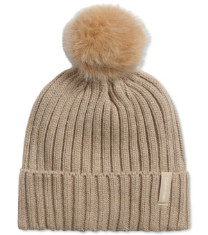 Calvin Klein, Chunky Rib Knit Pom Beanie