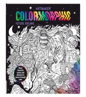 Art Maker, - Colormorphic Future Dreams Coloring Books