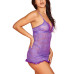Women's Floral Mesh Lingerie Set