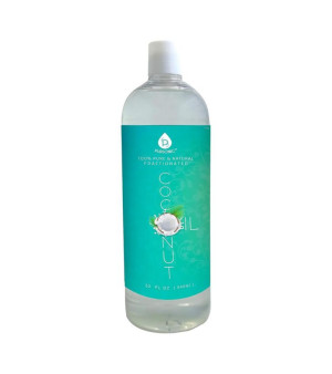PURSONIC, 100% Pure Oil for Massages, Therapeutic Recipes & Essential Oils, Fractionated Coconut, 32 Fl Oz