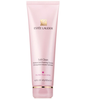 Estée Lauder, Soft Clean Moisture Rich Foaming Cleanser, 4.2 oz