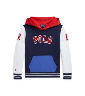 Polo Ralph Lauren, Big Boys Baseball-Logo Double-Knit Hoodie