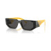 Color: Black, Yellow Marble