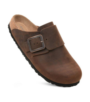 - Dakota Genuine Leather Clogs for Women with Arch Support