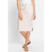 Women's Stretch Linen Drawstring Skirt