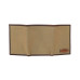 Men's Canvas with Leather Trim Trifold Wallet