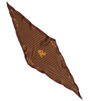 Lauren Ralph Lauren, Belting and Plaid Small Diamond Scarf
