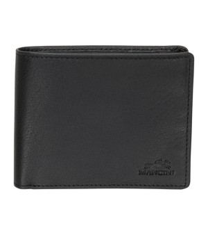 Mancini, Men's Buffalo RFID Secure Left Wing Billfold Wallet