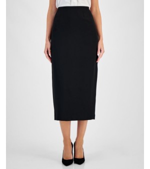 Kasper, Crepe Column Skirt