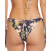 Juniors' Fronds Forever Printed Side-Tie Bottoms