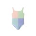 Big Girls Toddler/Child Colorblocked One-Piece Swimsuit