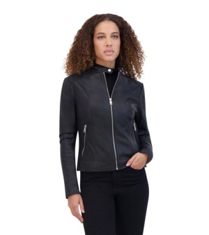 Andrew Marc, Glenbrook lightweight Women's leather Racer jacket