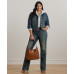 Plus Size Denim Trucker Jacket