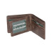 Men's Men Slim Wallet with Center Passcase