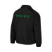 Men's and Women's Black Oregon Ducks Coaches Full-Snap Jacket