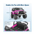 12V 7AH 2-Seater Pink Ride-On Car for Kids with Remote Control, Electric Truck with Music, LED Lights & Safety Features, Ages 3-8 years