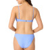 Juniors' Smocked Underwire Bikini Top & Smocked High-Leg V-Hipster Bottoms