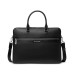 Men's Explorer Leather Logo Briefcase