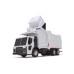 1/25 White Mack LR Garbage Truck w/ McNeilus Meridian Loader & Dumpster