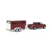 1/64 2019 Ford F-150 XLT with Livestock Trailer, Hitch & Tow Series