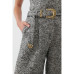 Women's Belted High Waist Pants