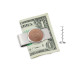 Men's Austrian Primrose Five Cent Euro Coin Money Clip