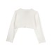Toddler & Little Girls Imitation-Pearl Cardigan
